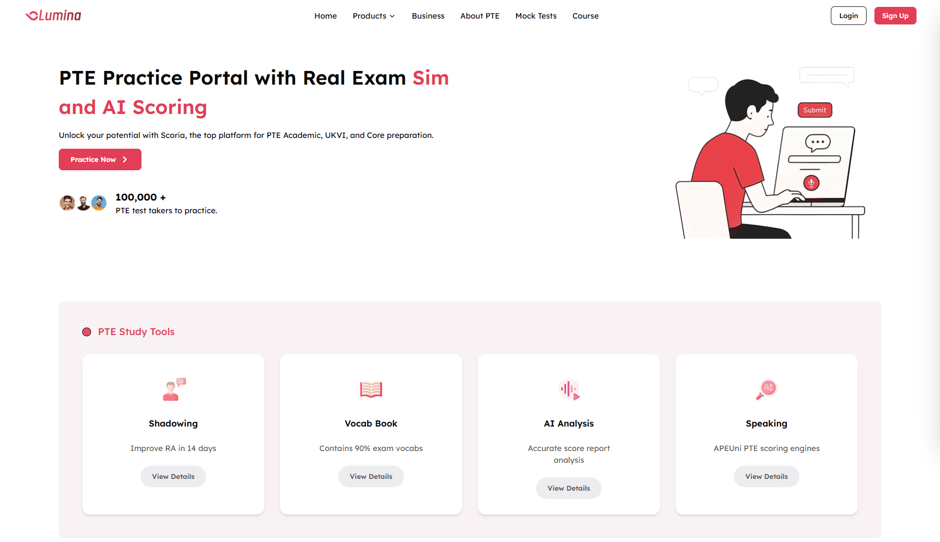 LuminaPTE – Multi-Tenant English Learning & Assessment Platform